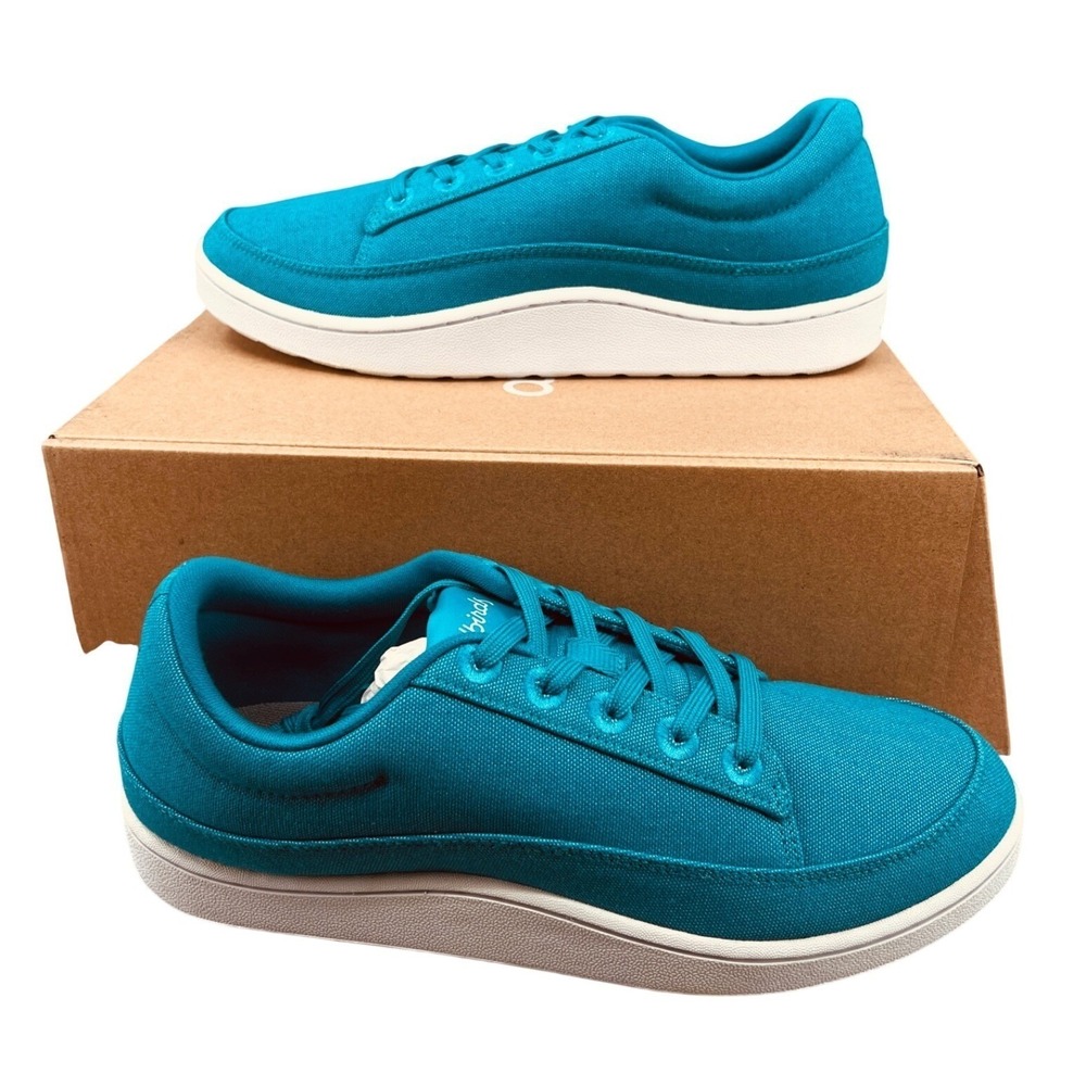 Allbirds Canvas Pacer Mens 10 Thrive Teal Blue Sneakers Bright Coastal NEW